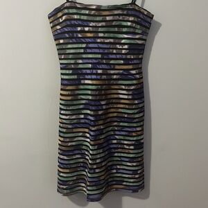BCBGMaxazria Strapless Silk Cocktail Dress Size 2
